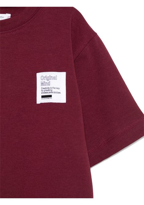 T-shirt con logo PAOLO PECORA KIDS | PP4124MOSTO